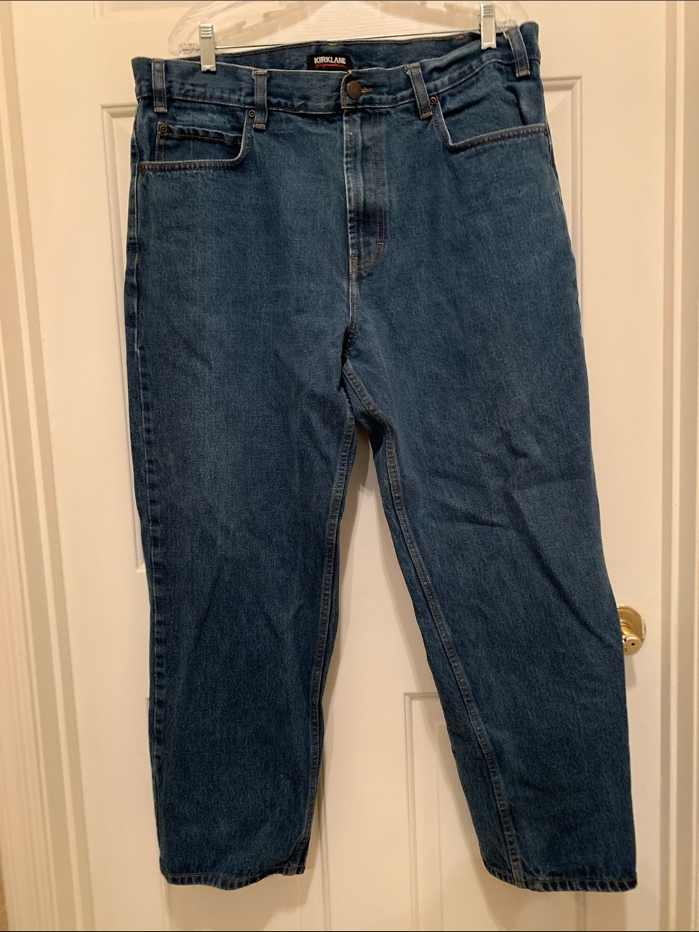 Kirkland Signature Men’s Dark Blue Straight Jeans